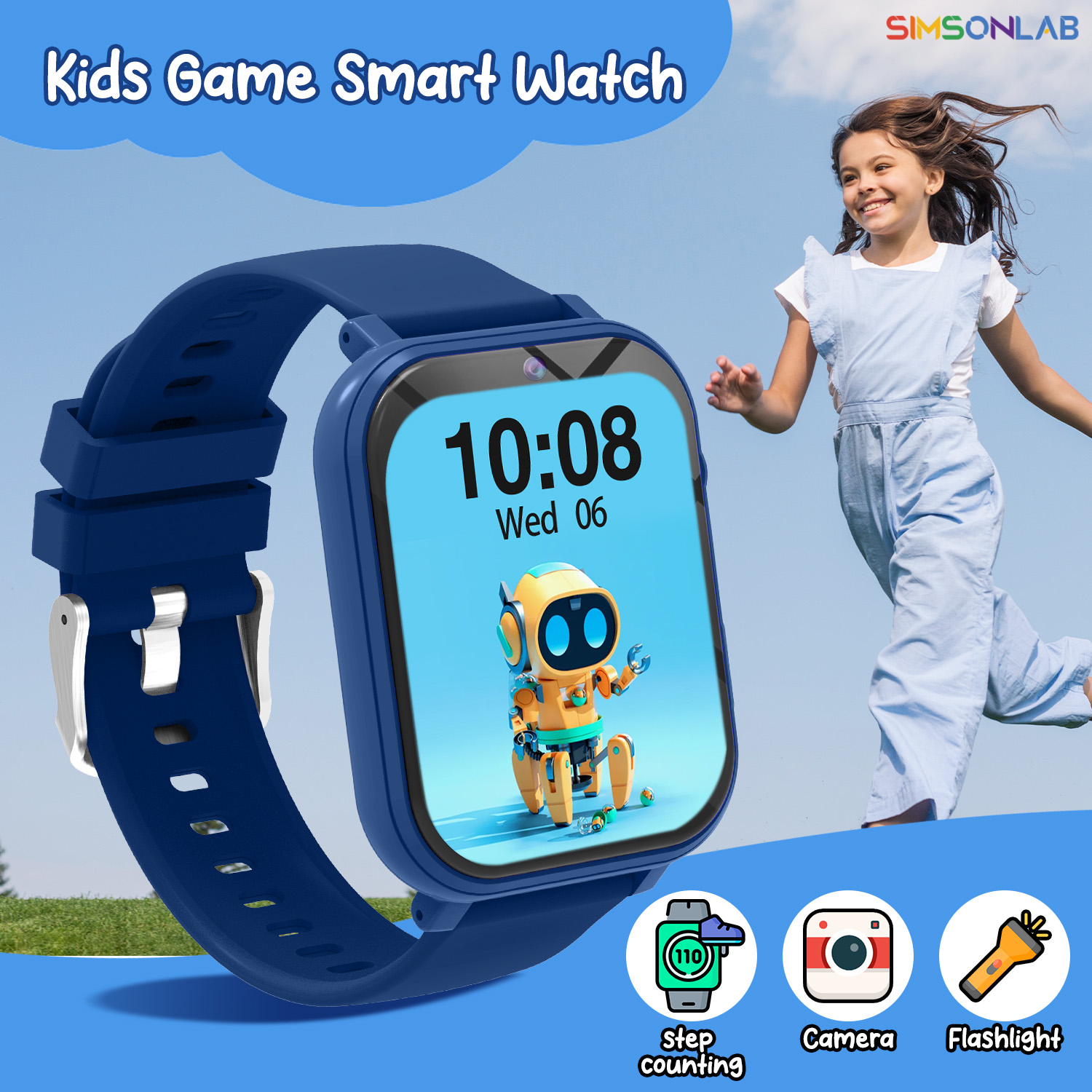 Door Mat Blank - Kids Smart Watch Games Camera Flashlight