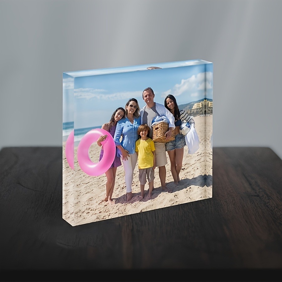 1PC Custom Photo   Acrylic Per – обзор и цена Photo Acrylic Block