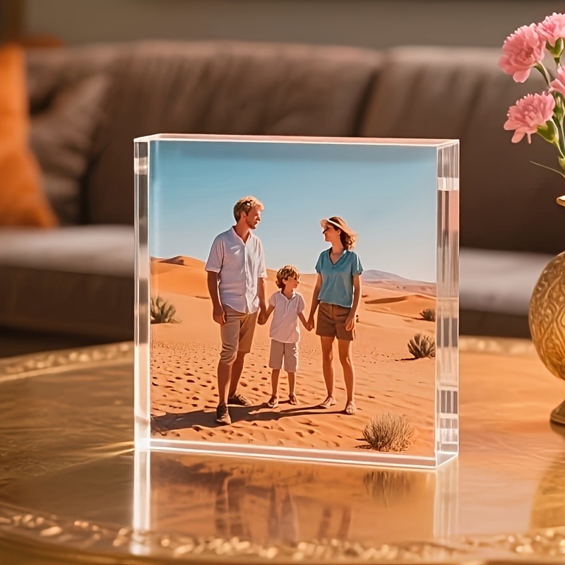 1PC Custom Photo   Acrylic Per – обзор и цена Photo Acrylic Block