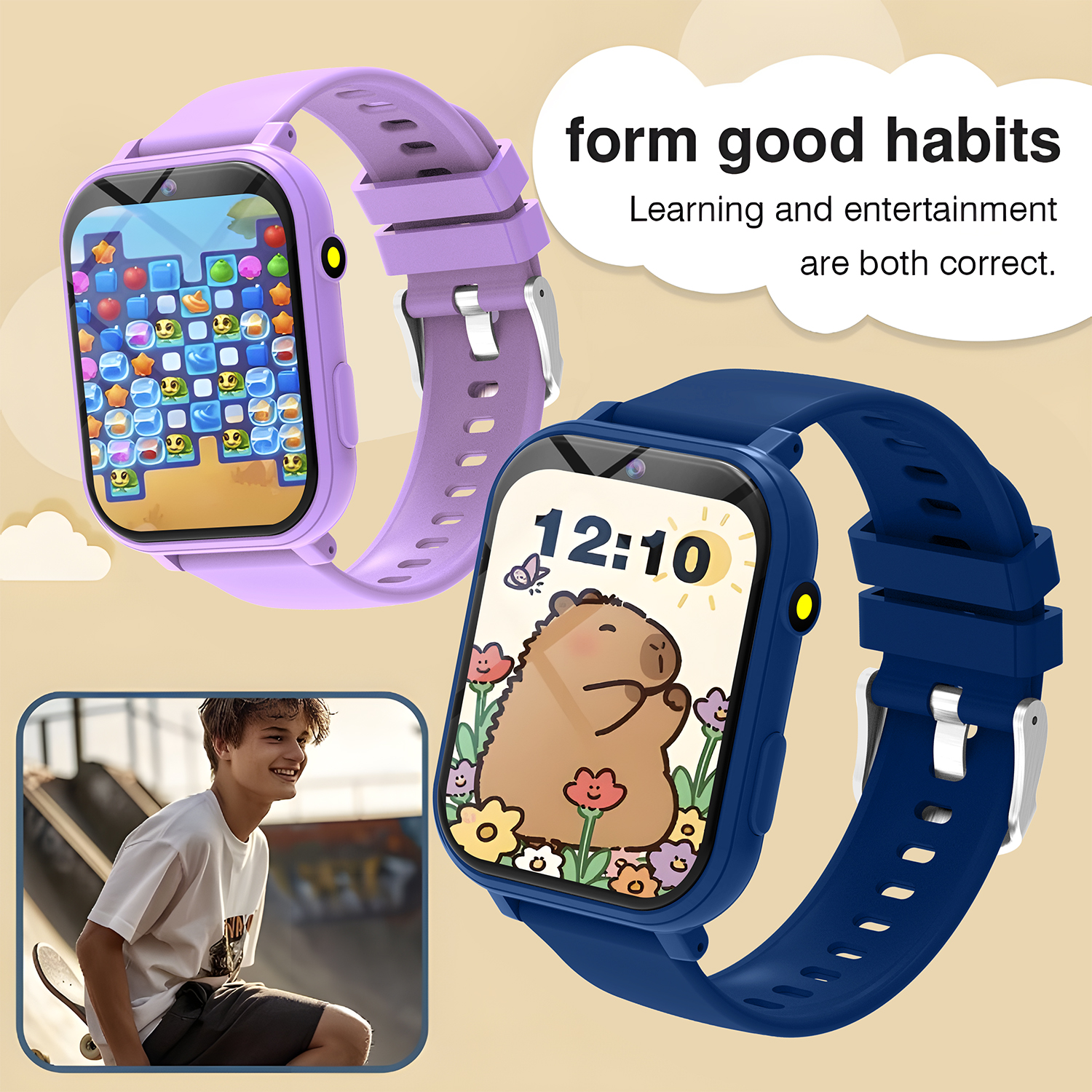 Kids Smart Watch Games Camera  – обзор и цена Door Mat Blank