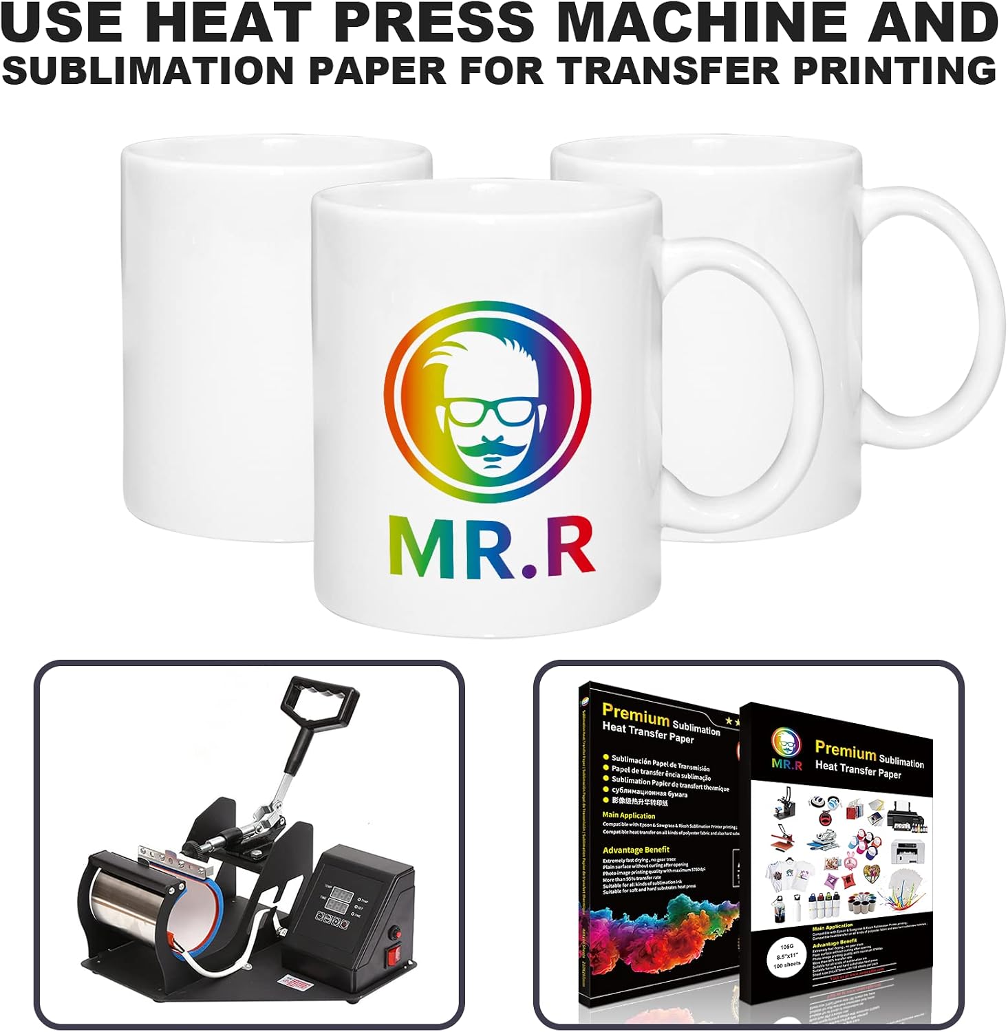 36 Sublimation Blanks White Ce – обзор и цена Sublimation Mug White