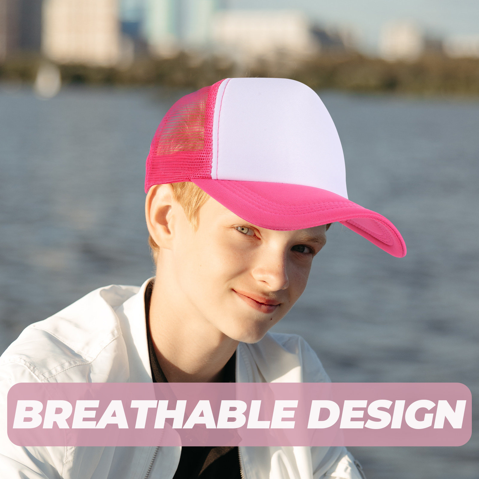10Pcs Blank Baseball Hat Mesh  – обзор и цена Hat Sublimation Blank