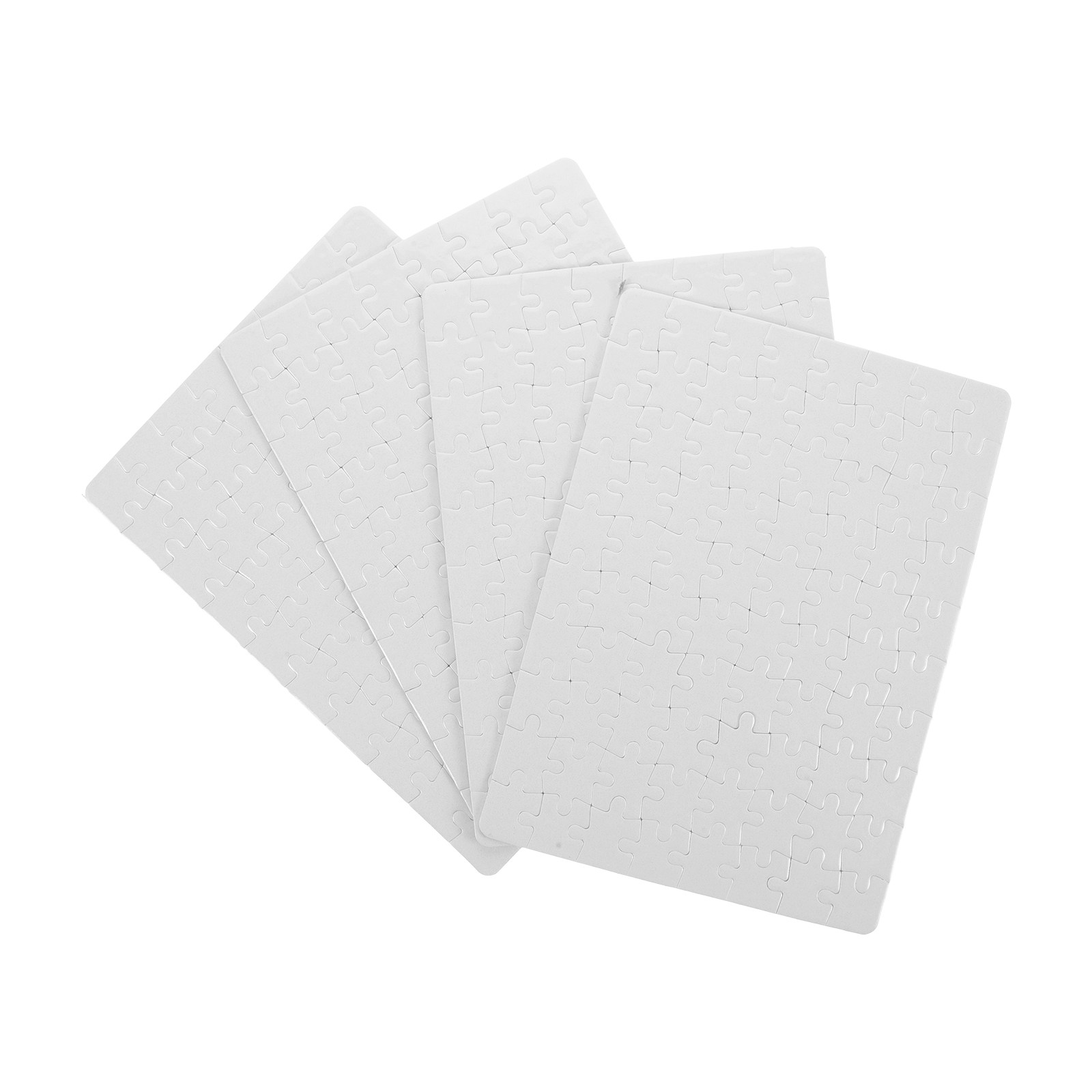 4 Sheets Blank Puzzle Pieces W – обзор и цена Puzzle Blank White