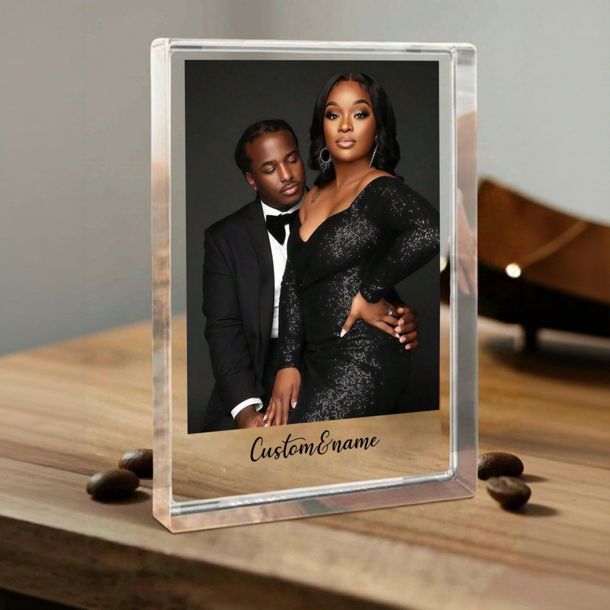 1 Custom Acrylic Plaque – Cust – обзор и цена Photo Acrylic Block