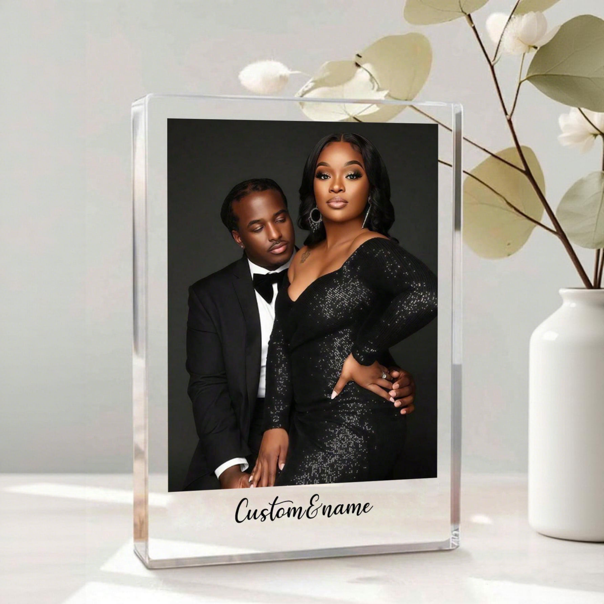1 Custom Acrylic Plaque – Cust – обзор и цена Photo Acrylic Block