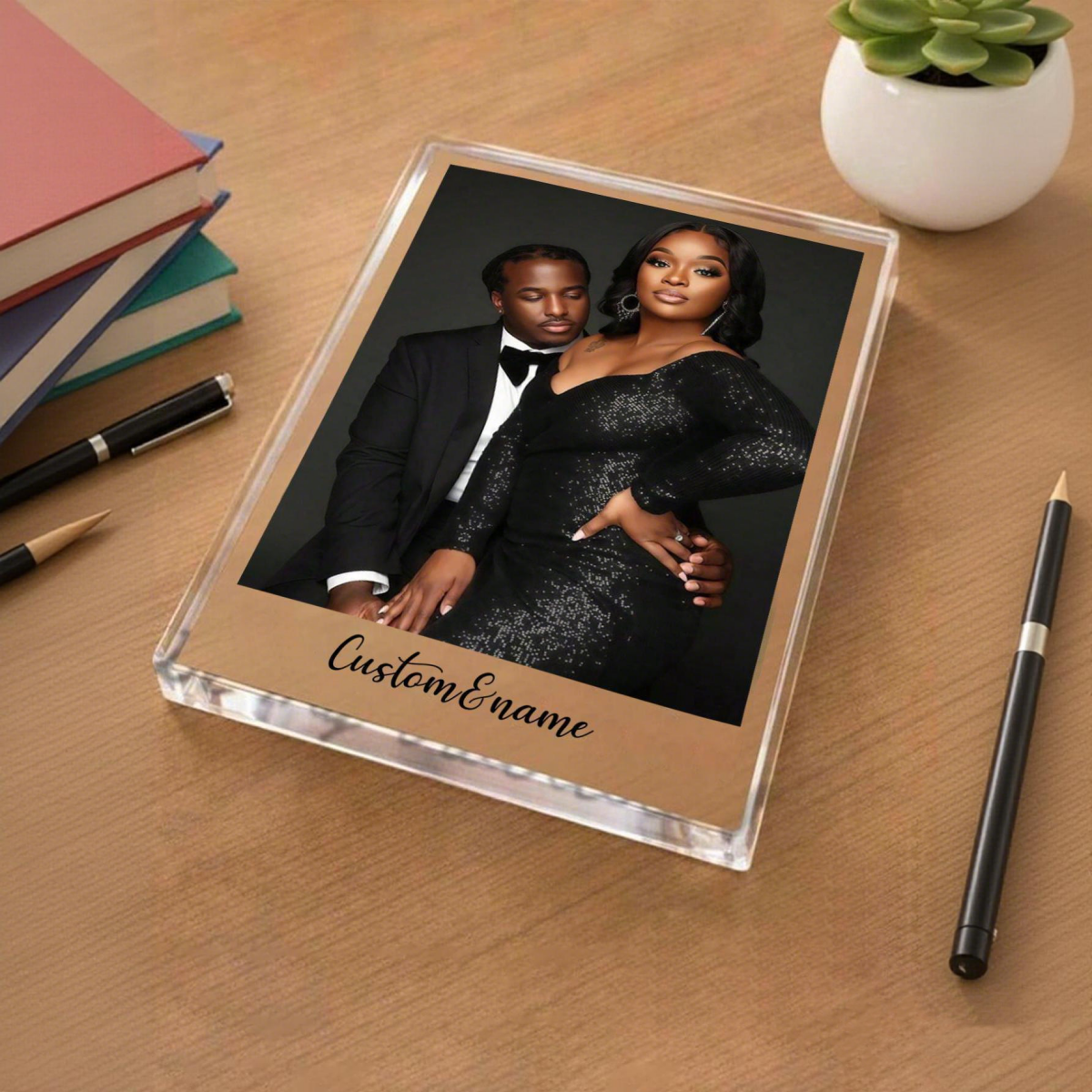 1 Custom Acrylic Plaque – Cust – обзор и цена Photo Acrylic Block