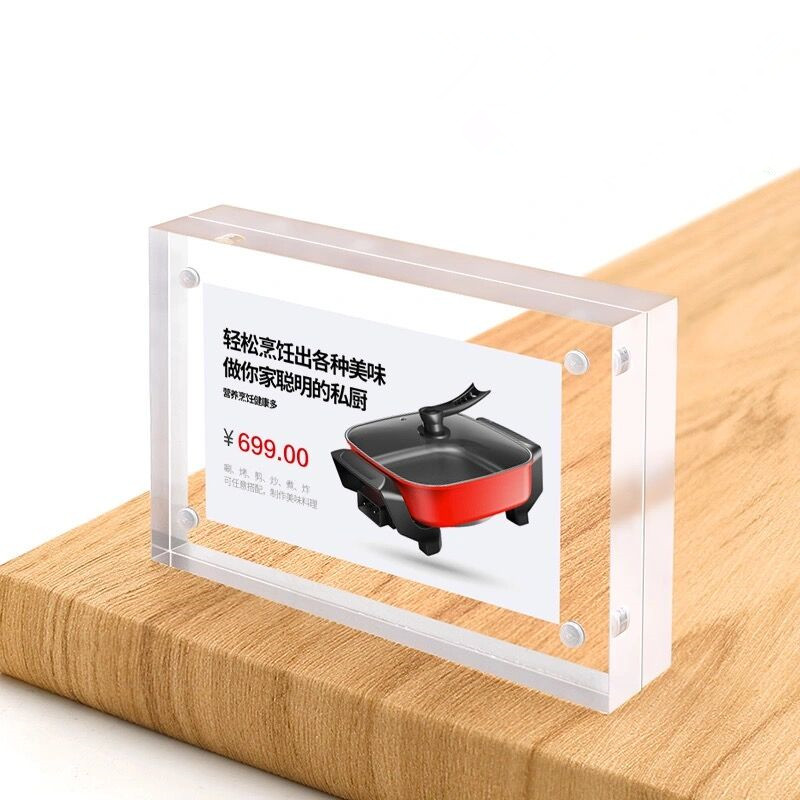 5 PCS 90x55mm Magnetic Acrylic – обзор и цена Photo Acrylic Block