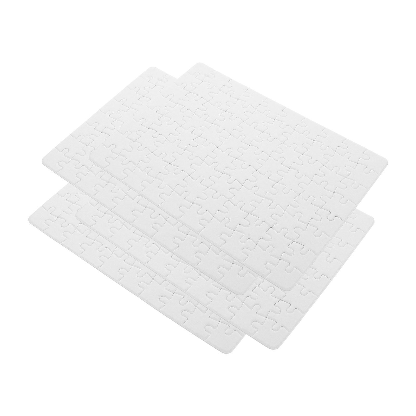 4 Sheets DIY Blank Puzzle Piec – обзор и цена Puzzle Blank White