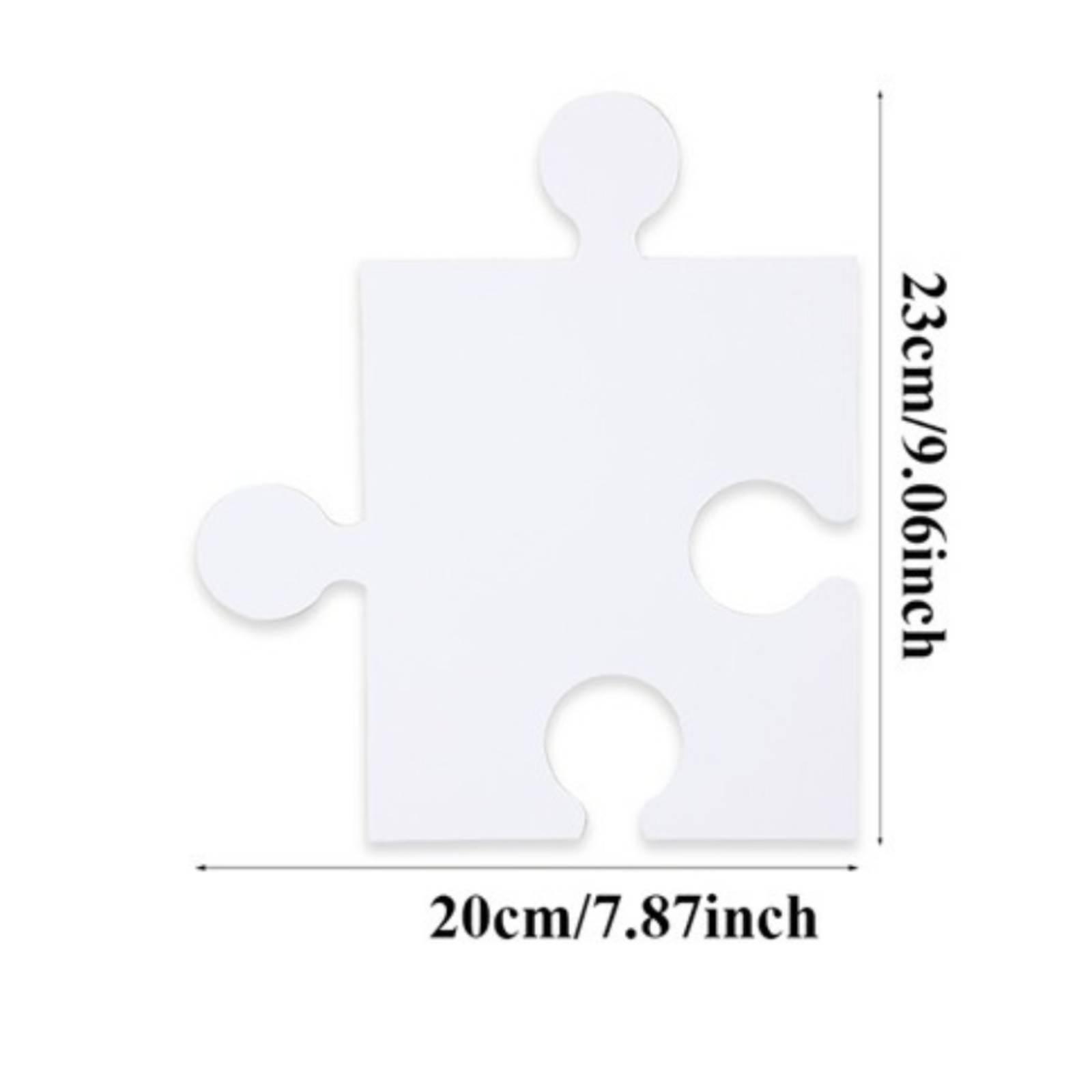 30Pcs Blank Puzzle Pieces Draw – обзор и цена Puzzle Blank White