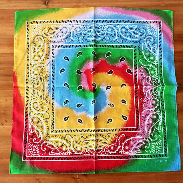 Cotton Headtie Square Scarf Co – обзор и цена Bandana Blank White